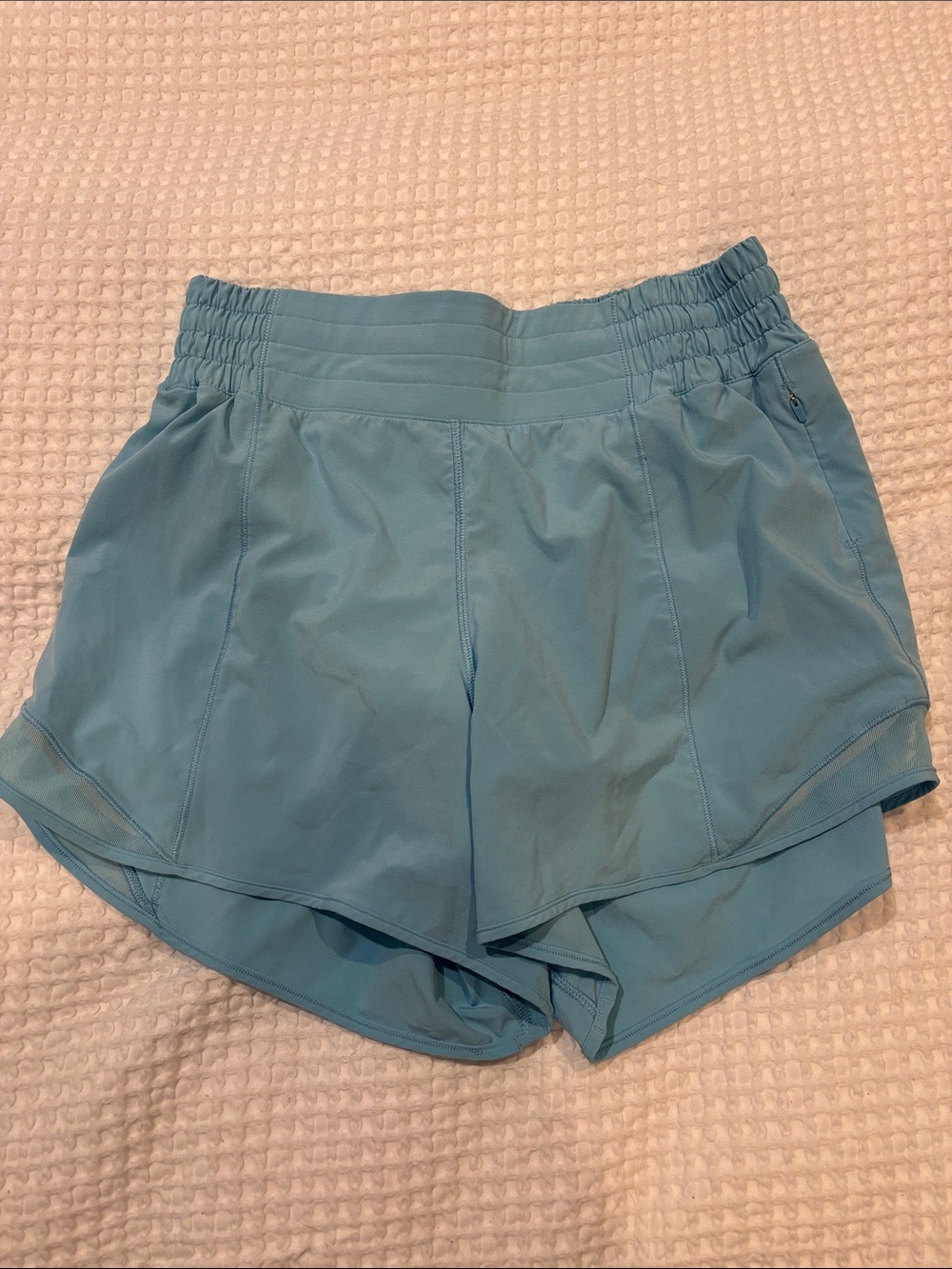 lululemon athletica Light Blue Women's Athletic Shorts